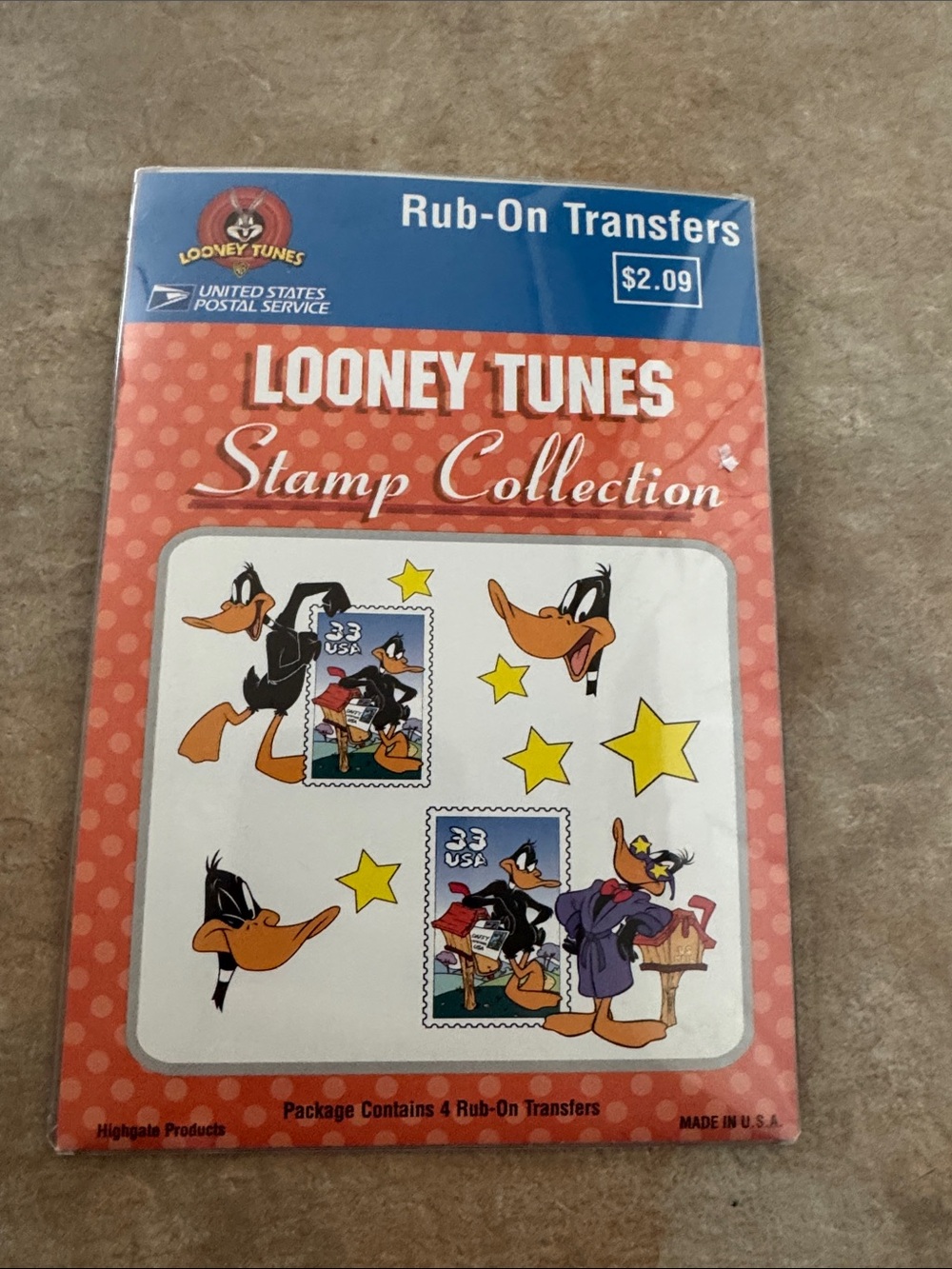 1999 Looney Tunes Official Stamp Collection Collectible New Vintage